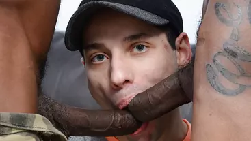 Cody Jameson Gets A Pair Of Big, Black Cocks