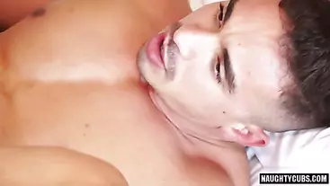 Latin jock anal sex with cumshot