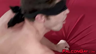 Jock dominates his man and pounds his ass after licking it